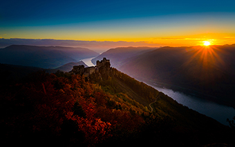 „Wachausunset Aggstein“